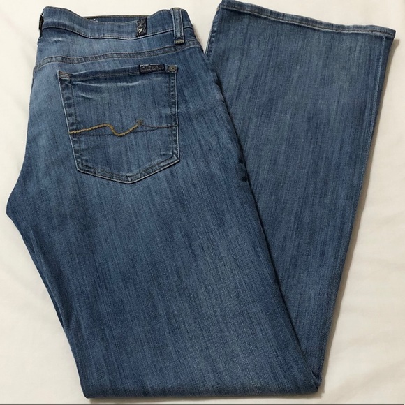 7FAM Wmn’s Lexie Lowrise Bootcut Stretch Jeans- 31 - Picture 12 of 16